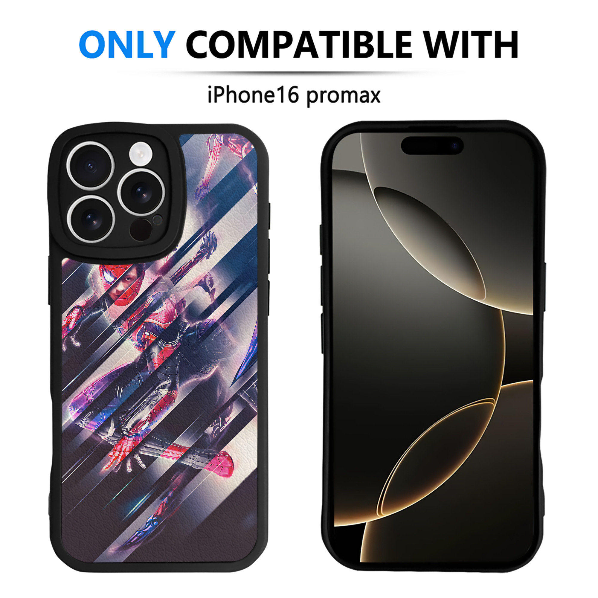 （画像用） アベンジャーズ The Avengers 【iPhone 16シリーズ対応】シリコンスマホケース（レザー調） 材質：シリコン